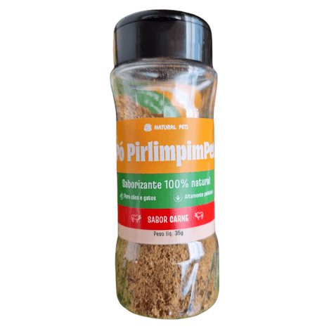 Pó PirlimpimPet sabor Carne 35g