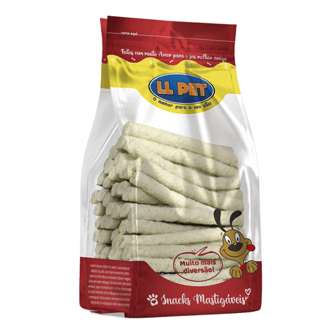 Osso Palito 6mm Natural em 1kg