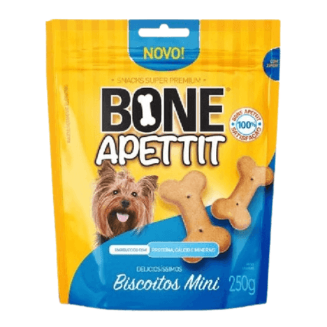 Biscoito Mini para Cães Raças Pequenas 250g Biscoito Mini para Cães Raças Pequenas 250g
