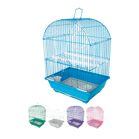 Gaiola Arco para Pássaros Cores Sortidas Gaiola Arco para Pássaros Cores Sortidas