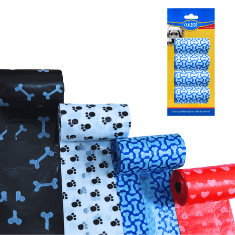 Refil de Sacolas Higiênicas Cata Caca Sortidos 1 Unidade Refil de Sacolas Higiênicas Cata Caca Sortidos 1 Unidade