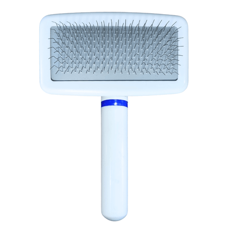 Escova Rasqueadeira Macia Branca P Escova Rasqueadeira Macia Branca P