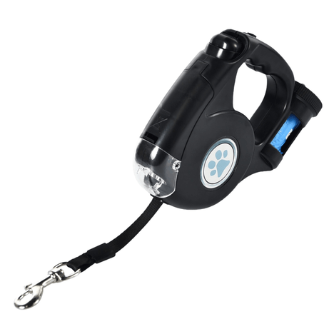 Guia Retrátil Plus 5m cor Preto