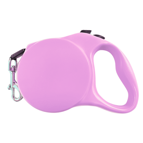 Guia Retrátil 5m cor Rosa