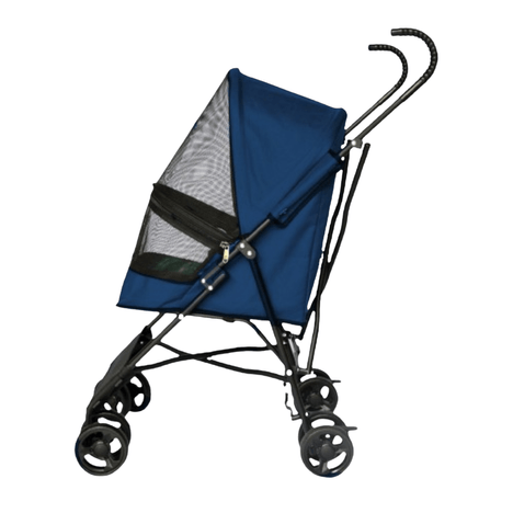 Carrinho de passeio em 4 Rodas Azul Carrinho de passeio em 4 Rodas Azul