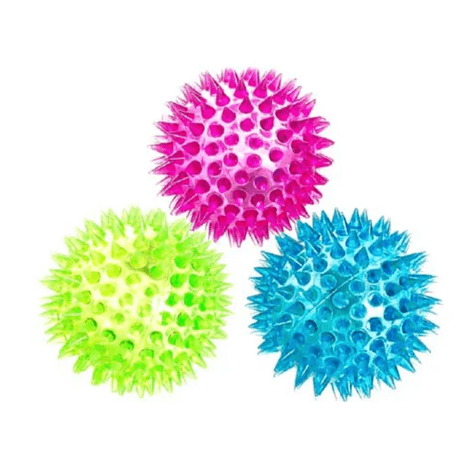 Brinquedo Interativo Flex Bola Cravo 1 Unidade Cores Sortidas