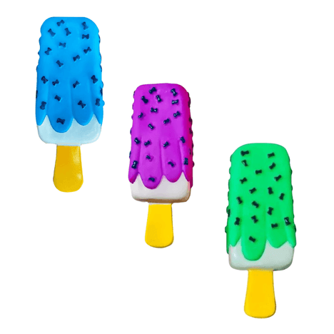 Brinquedo Vinil em Sorvete com Ossinho Cores Sortidas 1 Unidade Brinquedo Vinil em Sorvete com Ossinho Cores Sortidas 1 Unidade