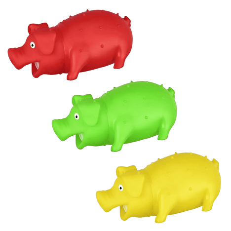 Brinquedo Porco Roque Roque com Apito Cores Sortidas 1 Unidade Brinquedo Porco Roque Roque com Apito Cores Sortidas 1 Unidade