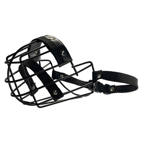 Focinheira De Metal Preto Tamanho 3