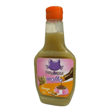 Molho Petty&Gatô Sabor Frango para Gatos 250g