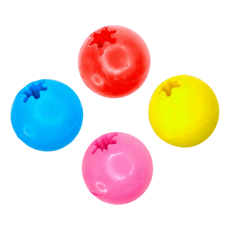 Bola Maciça Adestramento Para Cães 75mm Cores Sortidas 1 Unidade Bola Maciça Adestramento Para Cães 75mm Cores Sortidas 1 Unidade