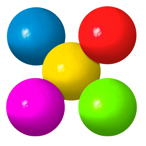 Bola Maciça Para Cães 55mm Cores Sortidas 1 Unidade Bola Maciça Para Cães 55mm Cores Sortidas 1 Unidade