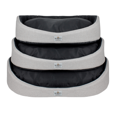 Cama Europa Baixa Clean Grafite GG Cama Europa Baixa Clean Grafite GG