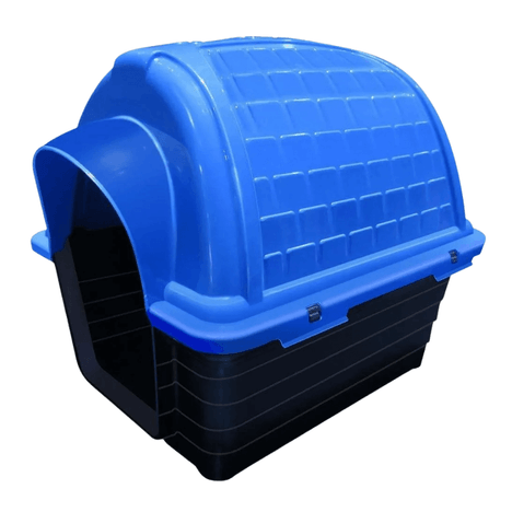 Casa Plástico Iglu Azul N03